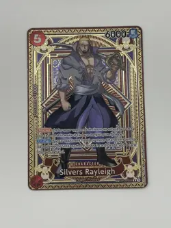 Silvers Rayleigh (SP) OP09-005 English Fist of Divine Speed - One Piece - NM - Image 1