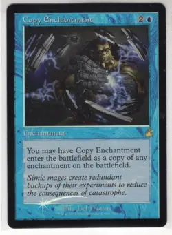 MTG Ravnica Remastered Foil Retro Frame Card Copy Enchantment - Image 1