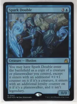 MTG Ravnica Remastered Foil Card #62 Spark Double - Image 1