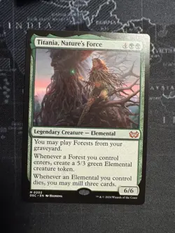 MTG Commander DSK M Titania, Nature's Force #0202 - Image 1