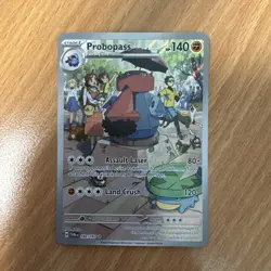 Pokemon Probopass 182/167 Twilight Masquerade Illustration Rare Holo - Image 1