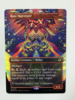 Rust Harvester (Borderless) Foil MTG Magic The Gathering R Edge of Eternities 31 - Image 1
