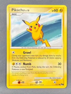 NM Pikachu 15/17 Common POP Series 9 Pokemon Midori Harada - Image 1