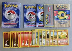 Pokemon TCG 2-Player Starter Set Theme Deck Base Set WOTC 1999 Original Contents - Image 1