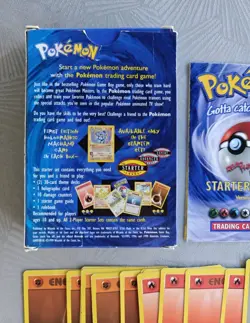 Pokemon TCG 2-Player Starter Set Theme Deck Base Set WOTC 1999 Original Contents - Image 3