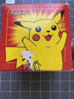 1999 Pokemon Pikachu 23K Gold-Plated Trading Card Burger King Red Box SEALED - Image 5