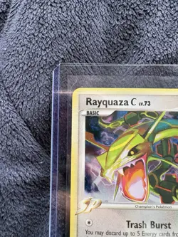 Rayquaza C 8/147 Supreme Victors Holo Rare SP Pokemon TCG Card ENG 2009 - Image 3