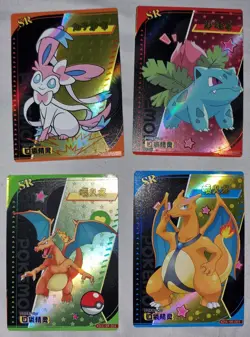 Pokemon Eif Baby 3.0 Elf Chinese Cards SR Charizard Sylveon Ivysaur - Image 2