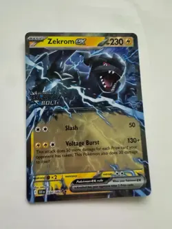 Zekrom ex 034/086 Holo Double Rare Black Bolt Pokemon Near Mint - Image 1