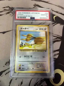 Pokemon Doduo Bulbasaur Deck Japanese #30 PSA 10 Gem Mint - Image 1