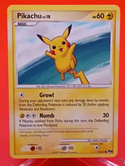 Pikachu 15/17 POP Series 9 NM-LP Pokemon TCG - Image 1
