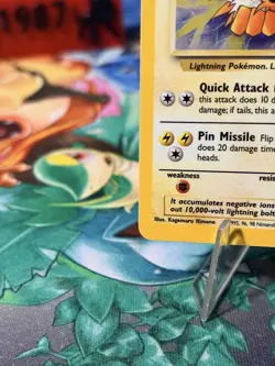 Jolteon lightly played 4/64 Jungle Holo Rare English vintage Pokemon Tcg - Image 3