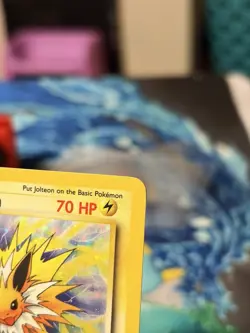 Jolteon lightly played 4/64 Jungle Holo Rare English vintage Pokemon Tcg - Image 5