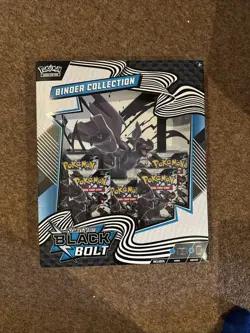 Pokemon Scarlet & Violet Black Bolt Binder Collection - Brand new and in hand - Image 1
