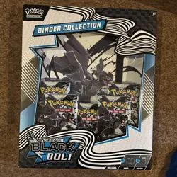 Pokemon Scarlet & Violet Black Bolt Binder Collection - Brand new and in hand - Image 3