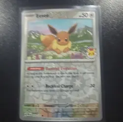 Pokemon Card - Eevee Pokemon Day 2025 Promo 074/131 Reverse Holo - Image 1