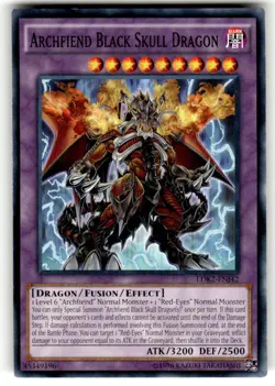 Archfiend Black Skull Dragon LDK2-ENJ42 Legendary Decks II Unlimited Edition - Image 1