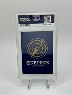 One Piece Carrying On His Will OP13-023 UTA Alternate Alt Art PSA 10 ENGLISH - Image 3