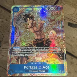 Portgas D Ace OP08-052 Alt Art AA V2 | NM | One Piece TCG | English - Image 1