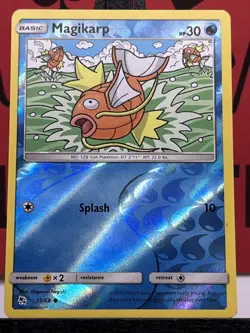 Magikarp 15/68 Hidden Fates Reverse Holo Pokemon Card - Image 3