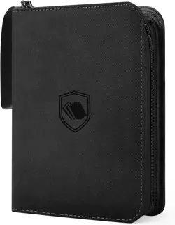 440-Pocket Trading Card Binder with Zipper, Durable PU Cover Album - Image 1