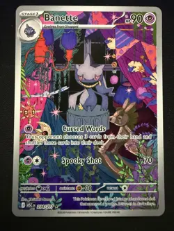 Banette 234/217 Illustration Rare Ascended Heroes Pokemon TCG IR NM Card - Image 1