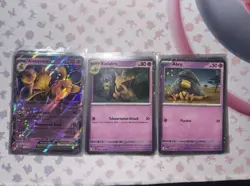 Pokemon 151 Alakazam Ex Collection Box 3 Card Promo Set NM - Image 1