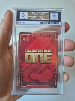 Shockwave Kayou Transformers One Card Foil G1 Grade MGC 10 - Image 2