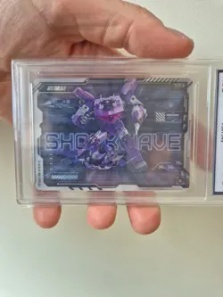 Shockwave Kayou Transformers One Card Lenticular Grade MGC 10 - Image 2