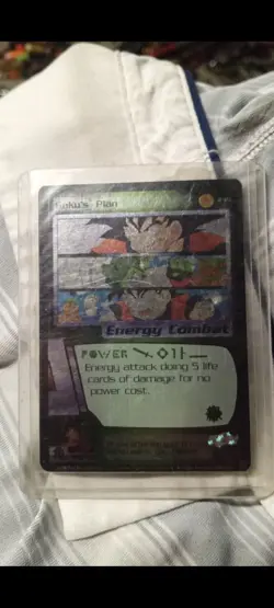 Dragon Ball Z Goku's Plan #248 (36 of 38) Holographic Card *Very Rare & MINT* - Image 3