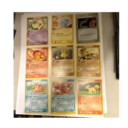 E-reader EX Dragon Frontiers Cyndaquil Pupitar Switch holo NM 9-Card Lot - Image 1
