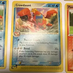 E-reader EX Dragon Frontiers Cyndaquil Pupitar Switch holo NM 9-Card Lot - Image 3