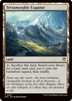 X 1 Terramorphic Expanse NM-M Secrets of Strixhaven 256 MTG Magic The Gathering - Image 1