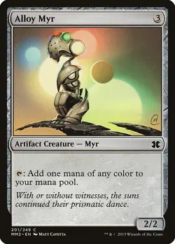 Alloy Myr Foil Modern Masters 2015 201 NM MTG - Image 1