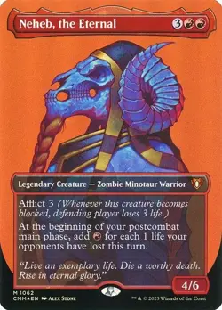MTG - CMM - Neheb, the Eternal #1062 - Textured Foil - Near Mint (NM) - Image 1