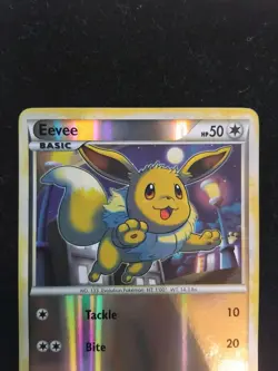 LP Eevee 56/95 Call of Legends Reverse Holo Common Pokemon Card 2011 - Image 2