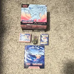 Pokemon Center Chaos Rising Elite Trainer Box Exclusive cards, Sleeves, Dice - Image 1