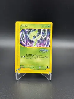 Celebi Pokemon 4Ever WOTC promo 50 black star promo - Image 1