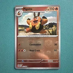 Pokemon TCG Pignite Masterball Holo 012/086 White Flare English NM - Image 1