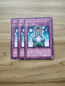 Yu-Gi-Oh! - Gift Of The Mystical Elf 3x - Full Playset Of Cards - Image 1