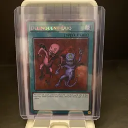 Yugioh Delinquent Duo Platinum Secret Rare RA04-EN114 1st Edition - Image 1