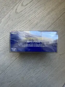 One Piece OP-14 Azure Sea's Seven English Booster Box Sealed + Protector - Image 3