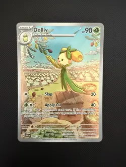 NM Dolliv - 200/198 Scarlet & Violet Base Set Illustration Rare Pokemon Card - Image 1