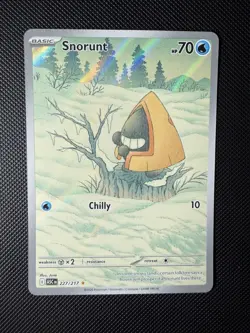 NM Snorunt 227/217 Ascended Heroes Illustration Rare Pokemon Card - Image 1