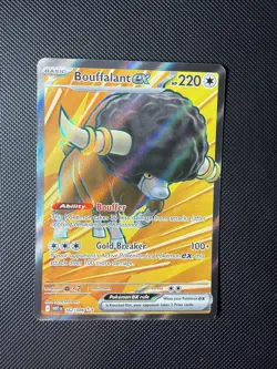 NM Bouffalant ex 162/086 White Flare Ultra Rare Pokemon Card - Image 1