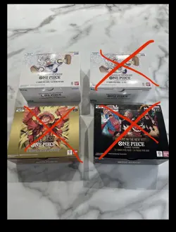 One Piece Bulk PRB-01 OP-09 OP-05 Premium Card Collection, Only Hits Removed - Image 1