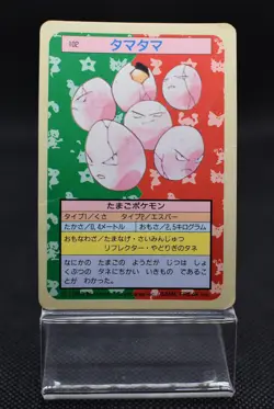 Japanese Pokemon Card Topsun Exeggcute - Blue Back - Image 1