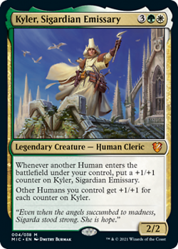 Magic MTG - Kyler, emissaire sigardien - MINT/NMINT - FR - FOIL - Image 1