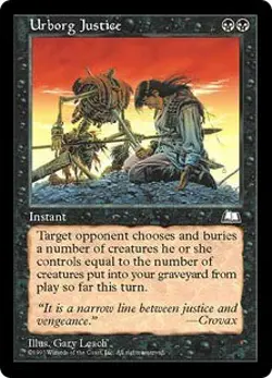 Magic MTG - Justice d'Urborg - Aquilon - EXC - FR - Image 1