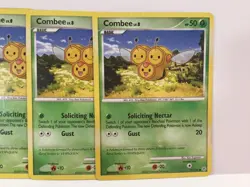 4X LOT 2007 POKEMON COMBEE LV.8 79/130 COMMON FRESH FROM PACK NM - Image 2